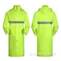 ANSI Class 3 Safety Safety Raingear Hivis Rainoat